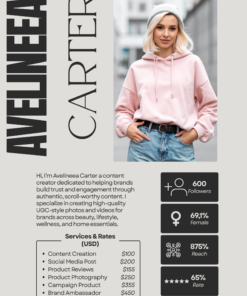 Creative CV Template – Unique & Modern Resume Design