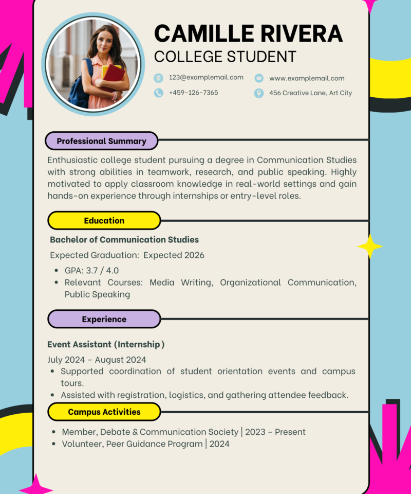 Creative CV Template – Unique & Modern Resume Design