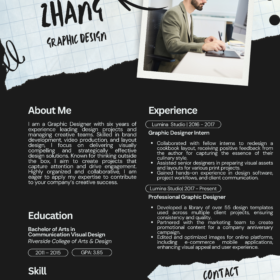Creative CV Template – Unique & Modern Resume Design