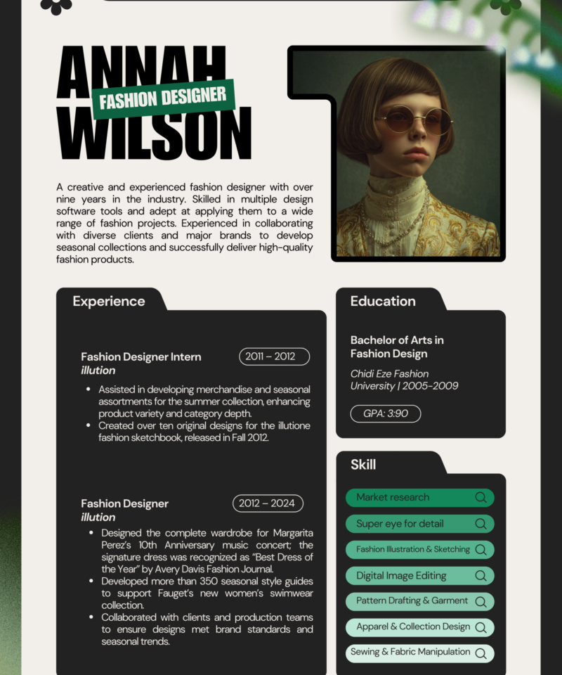 Creative CV Template – Unique & Modern Resume Design
