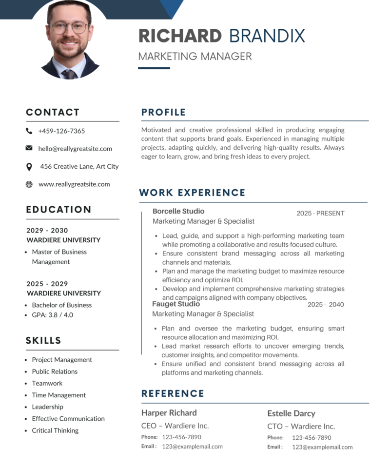 Modern CV Template