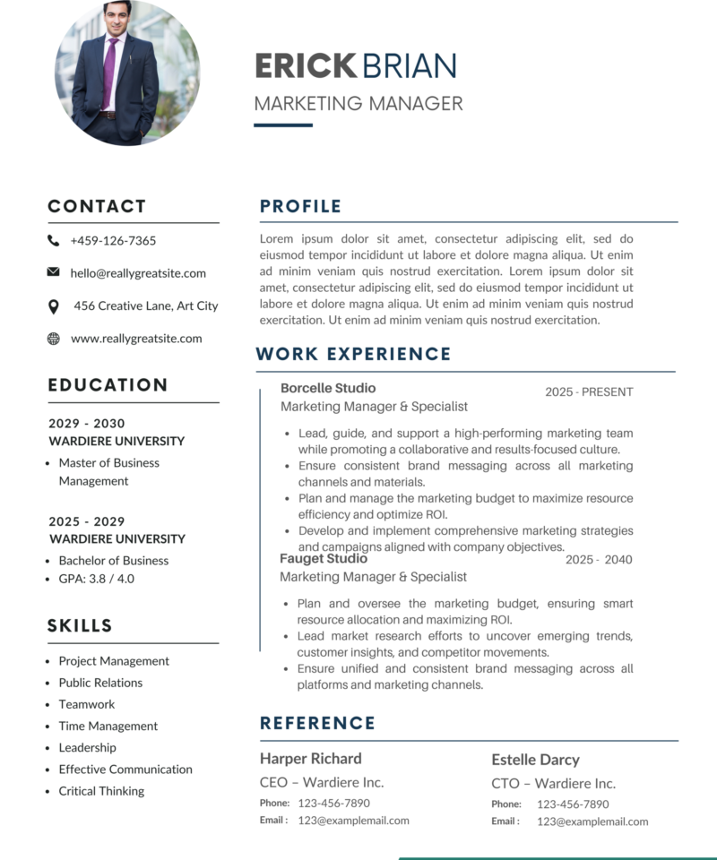 Modern CV Template