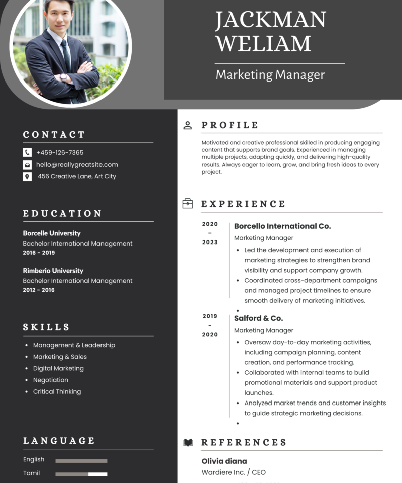 Modern CV Template
