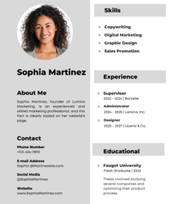 Simple CV Template