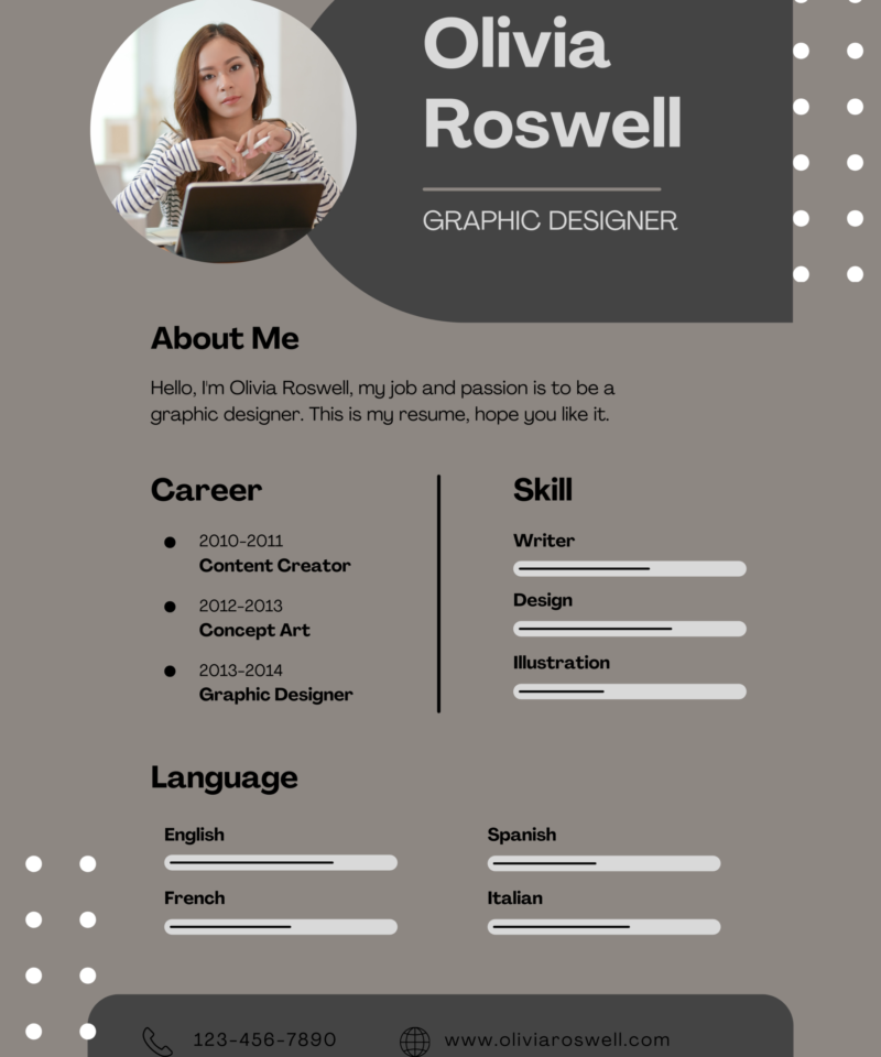 Simple CV Template