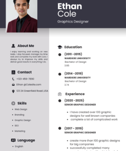 Simple CV Template