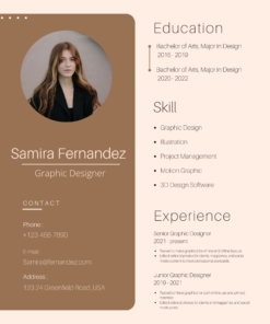 Simple CV Template