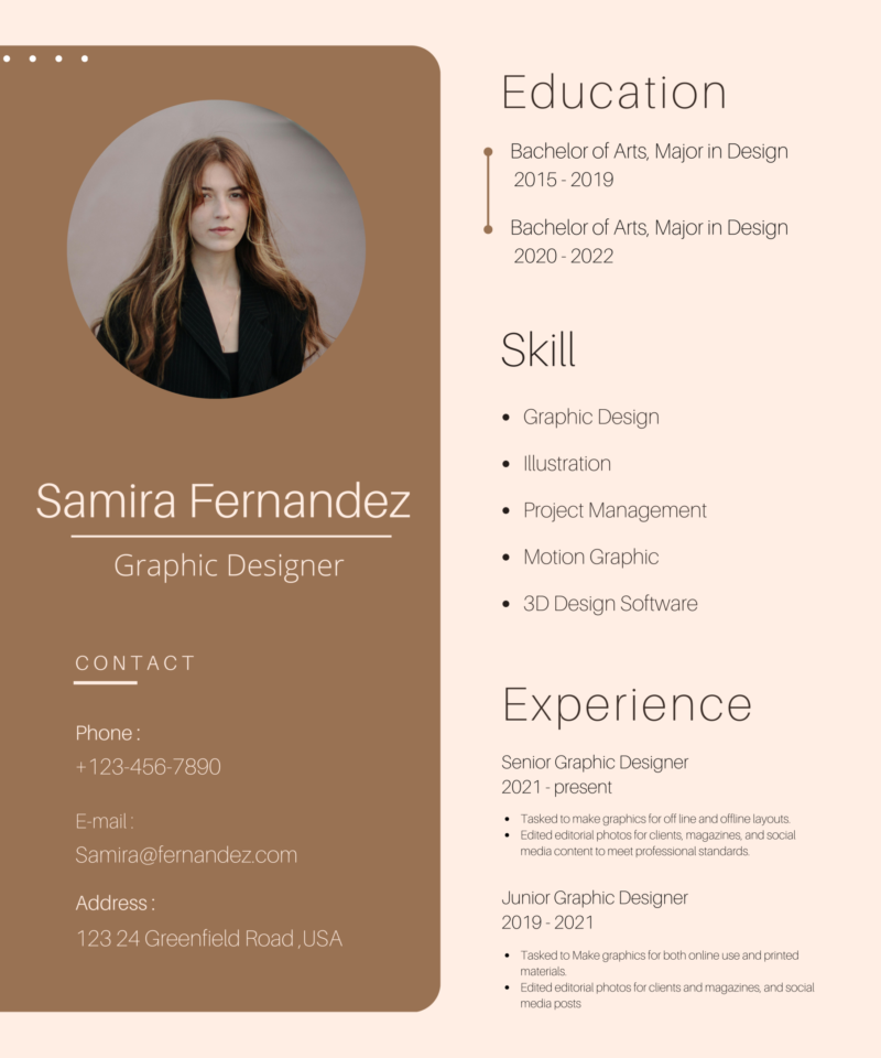 Simple CV Template