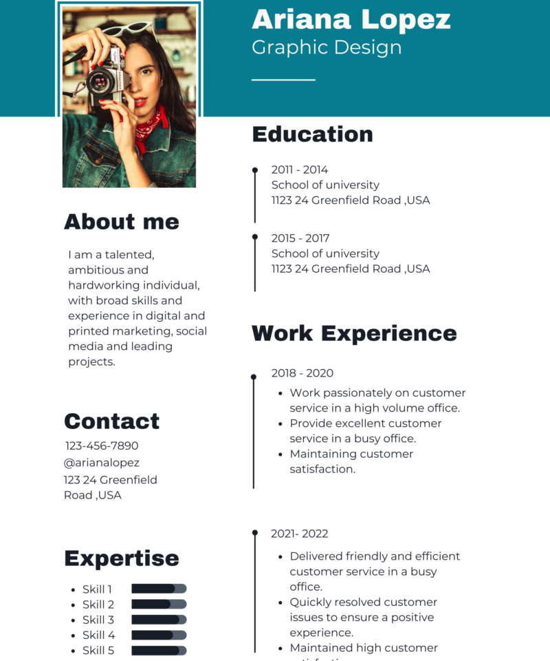 Simple CV Template