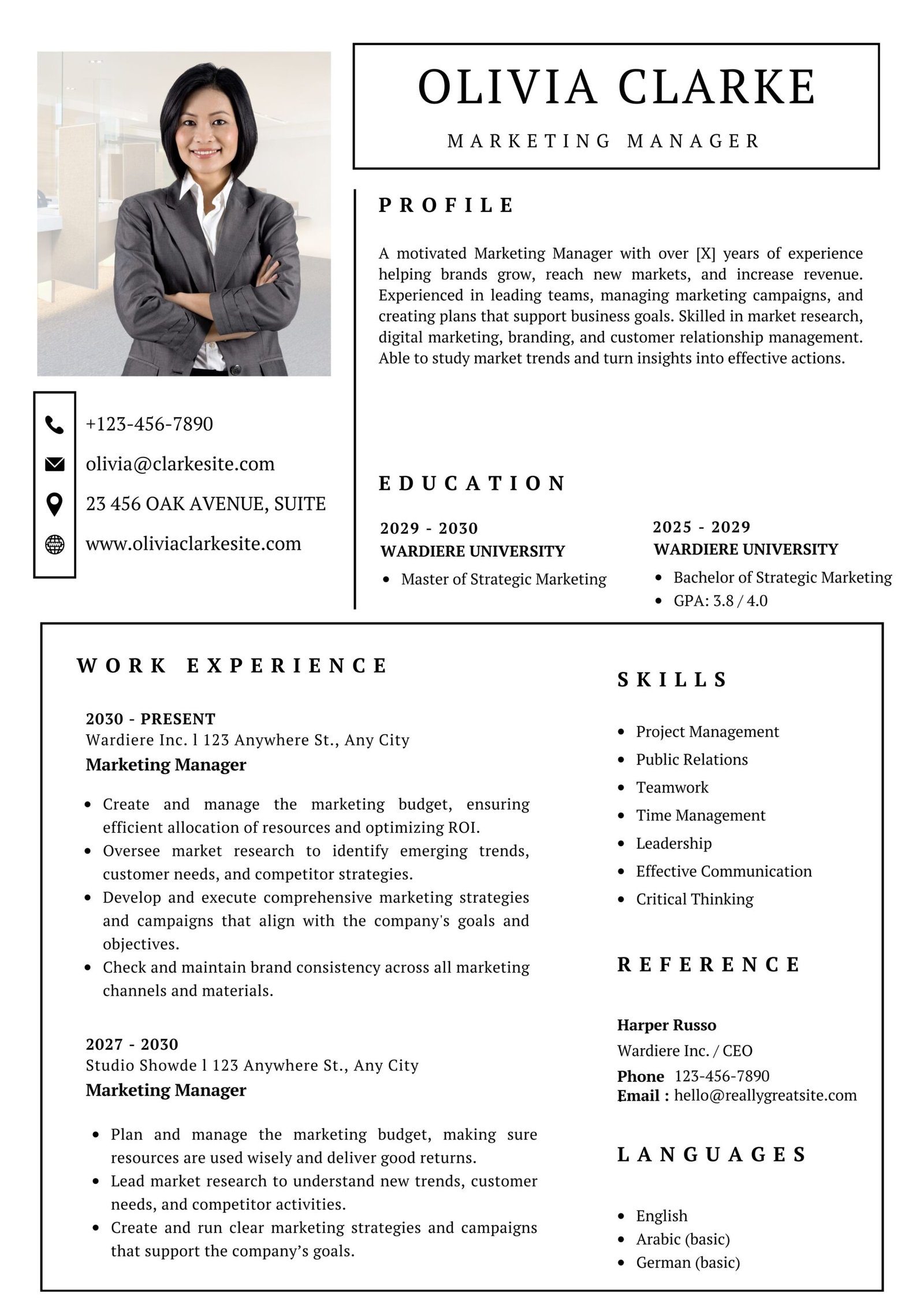 Professional cv 11