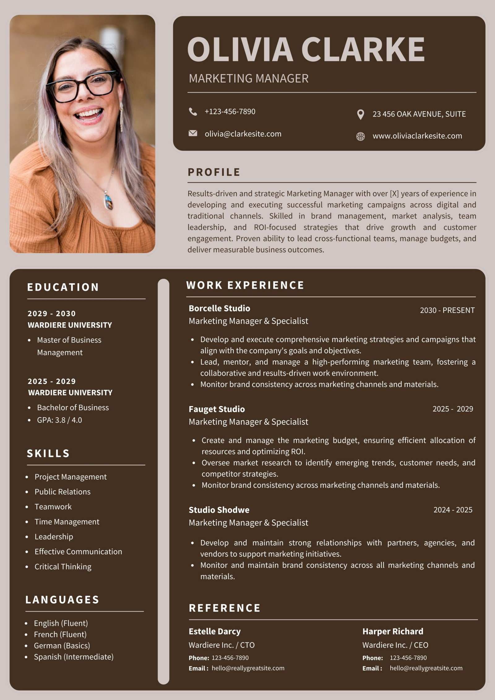 Professional cv 18