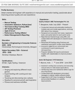 Professional cv 22
